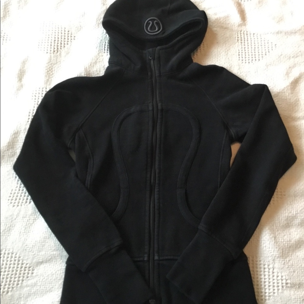 Lululemon scuba black jacket sm